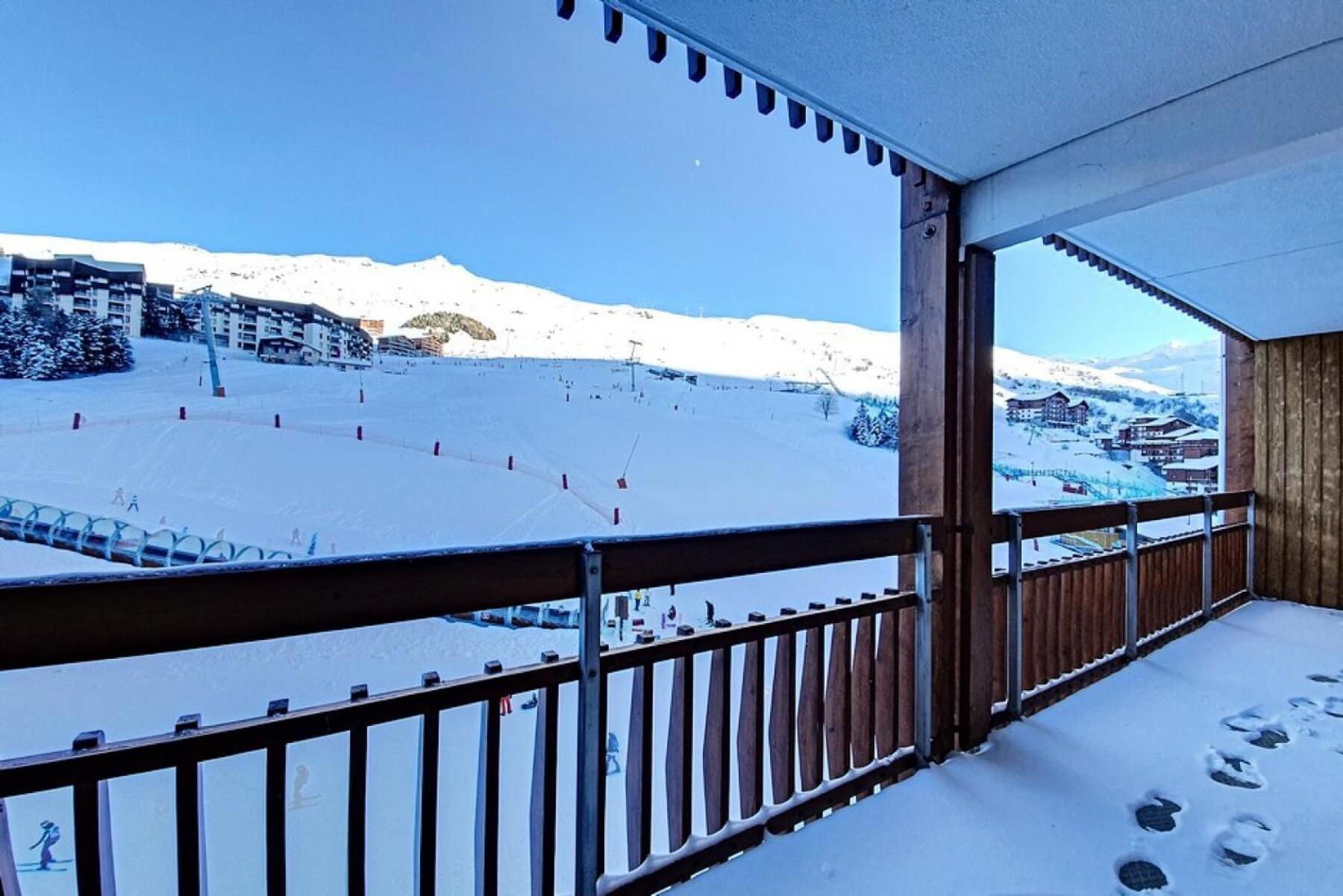 Residence Bellevue - Appartement Renove - Au Pieds Des Pistes - Balcon Vu Sur Les Pistes Mae-0024 Saint-Martin-de-Belleville Exteriör bild