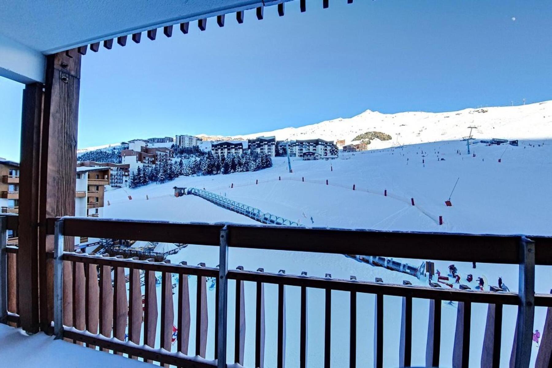 Residence Bellevue - Appartement Renove - Au Pieds Des Pistes - Balcon Vu Sur Les Pistes Mae-0024 Saint-Martin-de-Belleville Exteriör bild