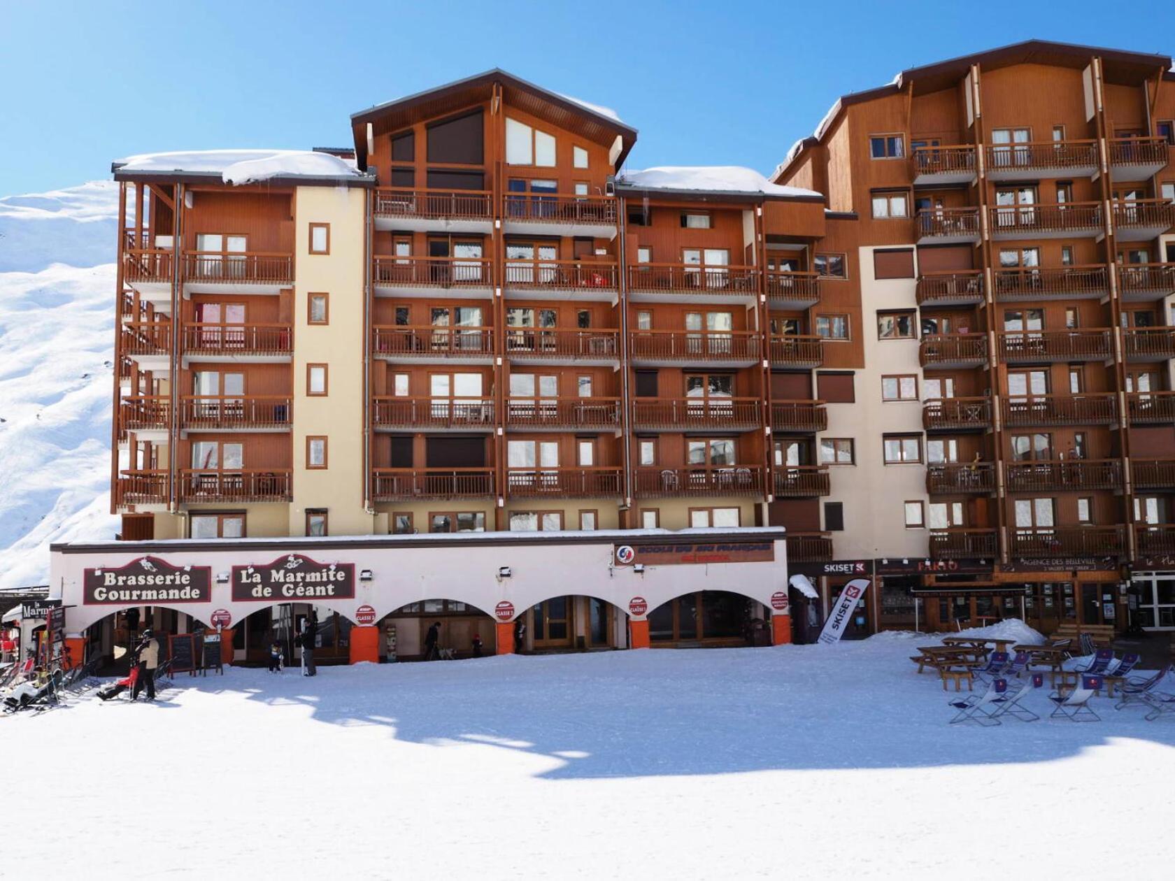 Residence Bellevue - Appartement Renove - Au Pieds Des Pistes - Balcon Vu Sur Les Pistes Mae-0024 Saint-Martin-de-Belleville Exteriör bild